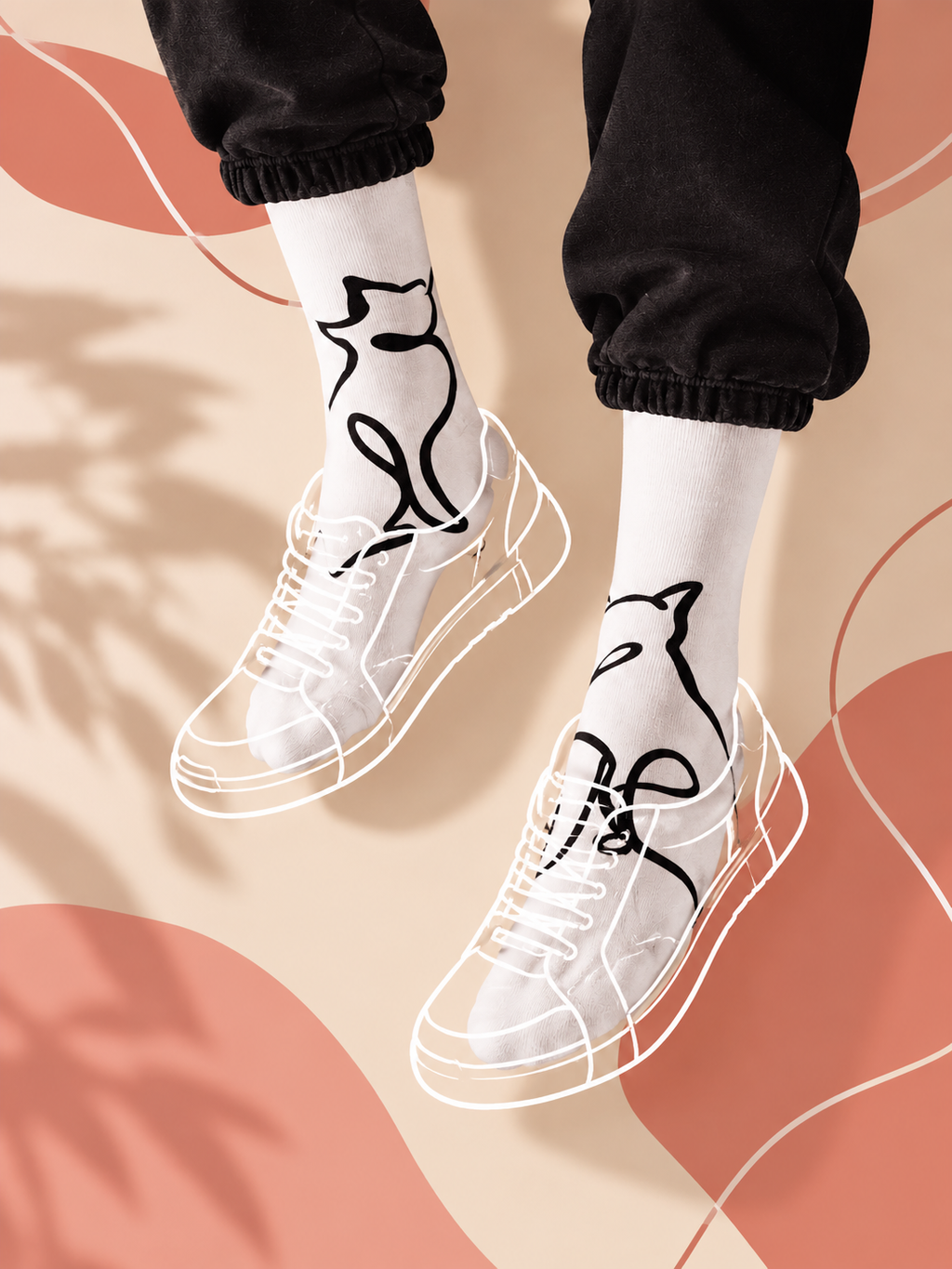 Resha Cat Socks