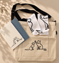 Resha Cat Canvas Bag