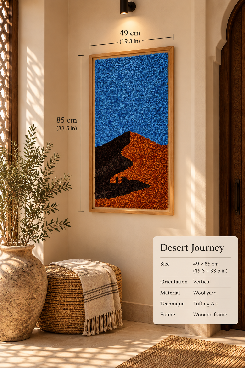 Emirati Home – Tufted Wall Art