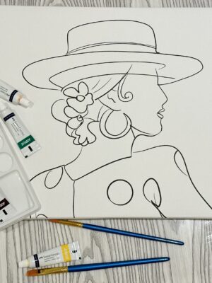 Acrylic paint kits ( The charm lady)